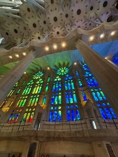Sagrada Família stained glass