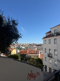 Lisbon overlook and gardens