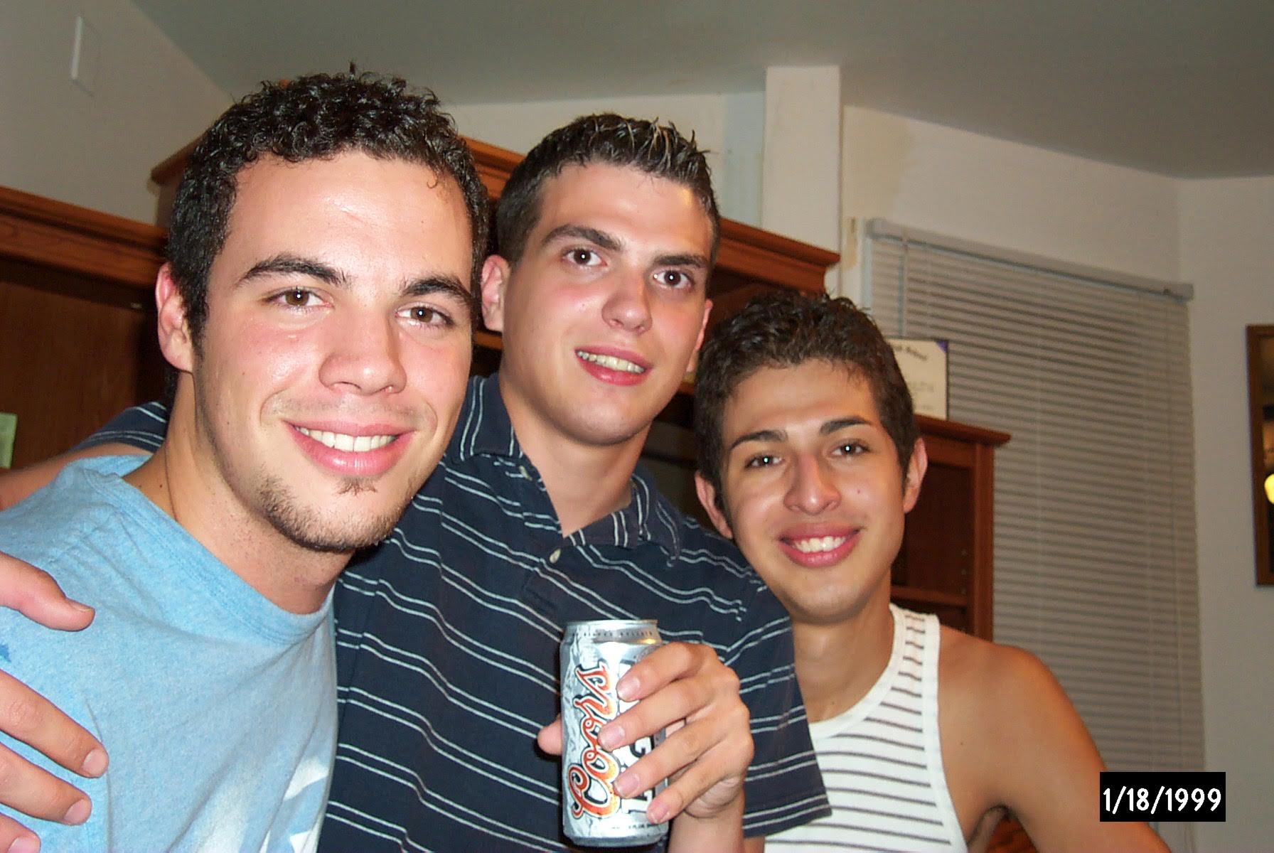 Younger versions of lifelong friends